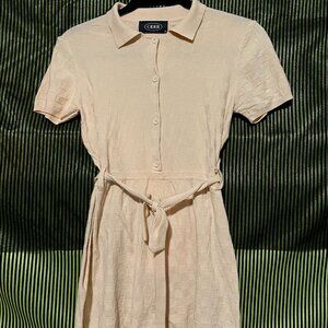 Cider Cream Short Romper